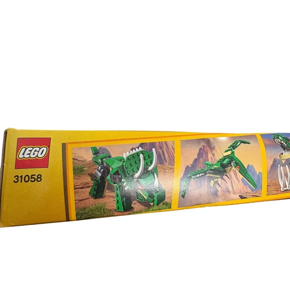 LEGO Creator 31058 Mighty Dinosaurs 3-in-1 T-Rex Triceratops Pterodactyl 174pcs‎